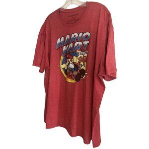 MARIOKART 2X 2EEG 2XL Red Men's  Graphic Tshirt